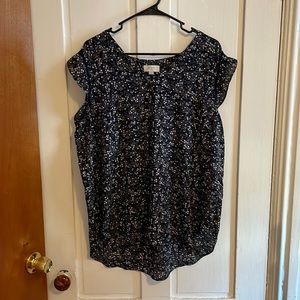 LOFT floral tunic